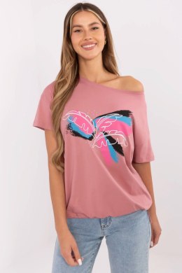 Tshirt Damski Model CLM-TS-1019.79 Dark Pink - Factory Price Factory Price