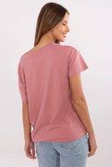 Tshirt Damski Model CLM-TS-1019.79 Dark Pink - Factory Price Factory Price