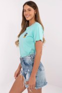 Tshirt Damski Model CLM-TS-1663.96 Mint - Factory Price Factory Price Tshirt Damski Model CLM-TS-1663.96 Mint - Factory Price Factory Price