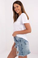 Tshirt Damski Model CLM-TS-1663.96 White - Factory Price Factory Price Tshirt Damski Model CLM-TS-1663.96 White - Factory Price Factory Price