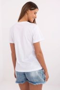 Tshirt Damski Model CLM-TS-1663.96 White - Factory Price Factory Price Tshirt Damski Model CLM-TS-1663.96 White - Factory Price Factory Price