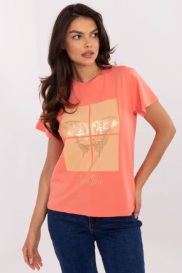 Tshirt Damski Model CLM-TS-1704.85 Orange - Factory Price Factory Price