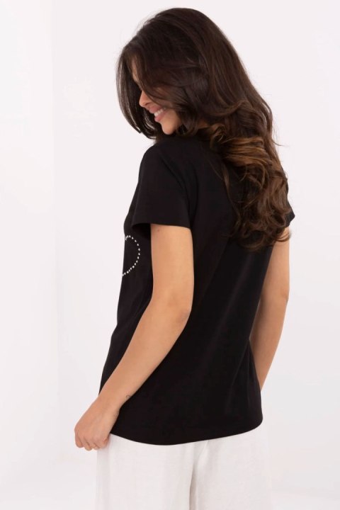 Tshirt Damski Model CLM-TS-1726.87 Black - Factory Price Factory Price Tshirt Damski Model CLM-TS-1726.87 Black - Factory Price Factory Price