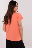 Tshirt Damski Model CLM-TS-1726.87 Coral - Factory Price Factory Price Tshirt Damski Model CLM-TS-1726.87 Coral - Factory Price Factory Price