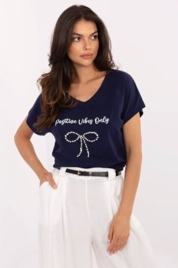 Tshirt Damski Model CLM-TS-1727.90 Navy - Factory Price Factory Price
