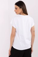Tshirt Damski Model CLM-TS-1727.90 White - Factory Price Factory Price Tshirt Damski Model CLM-TS-1727.90 White - Factory Price Factory Price