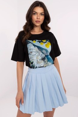 Tshirt Damski Model MI-TS-M3221-1.20P Black - Italy Moda Italy Moda