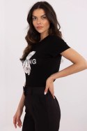 Tshirt Damski Model NM-TS-JX-09328.65P Black/Pink - NM NM Tshirt Damski Model NM-TS-JX-09328.65P Black/Pink - NM NM