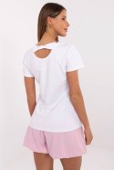 Tshirt Damski Model NM-TS-NG25285.74P White/Pink - NM NM Tshirt Damski Model NM-TS-NG25285.74P White/Pink - NM NM
