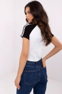 Tshirt Damski Model NM-TS-NG3772.82 White/Black - NM NM Tshirt Damski Model NM-TS-NG3772.82 White/Black - NM NM
