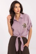 Koszula Damska Model DHJ-KS-8595-1.66 Light Violet - Italy Moda Italy Moda Koszula Damska Model DHJ-KS-8595-1.66 Light Violet - Italy Moda Italy Moda