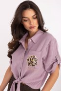 Koszula Damska Model DHJ-KS-8595-1.66 Light Violet - Italy Moda Italy Moda Koszula Damska Model DHJ-KS-8595-1.66 Light Violet - Italy Moda Italy Moda