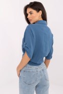 Koszula Damska Model DHJ-KS-8595-1.66 Dark Blue - Italy Moda Italy Moda Koszula Damska Model DHJ-KS-8595-1.66 Dark Blue - Italy Moda Italy Moda