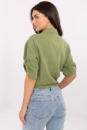 Koszula Damska Model DHJ-KS-8595-1.66 Khaki - Italy Moda Italy Moda Koszula Damska Model DHJ-KS-8595-1.66 Khaki - Italy Moda Italy Moda
