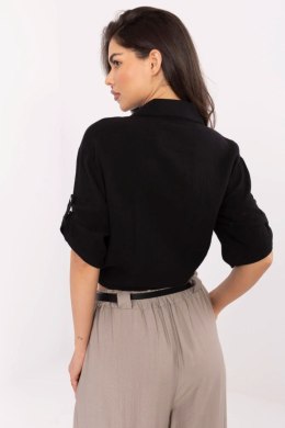 Koszula Damska Model DHJ-KS-8595.11 Black - Italy Moda Italy Moda