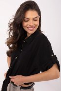 Koszula Damska Model DHJ-KS-8595.11 Black - Italy Moda Italy Moda Koszula Damska Model DHJ-KS-8595.11 Black - Italy Moda Italy Moda