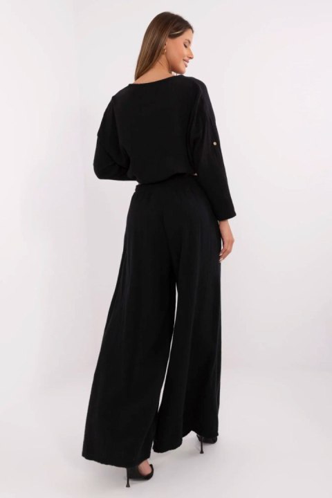 Spodnie Damskie Model MI-SP-2563.84 Black - Italy Moda Italy Moda Spodnie Damskie Model MI-SP-2563.84 Black - Italy Moda Italy Moda