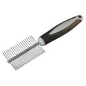 ARQUIVET Podwójny metalowy grzebień 21 x 5,5 cm ARQUIVET Podwójny metalowy grzebień 21 x 5,5 cm