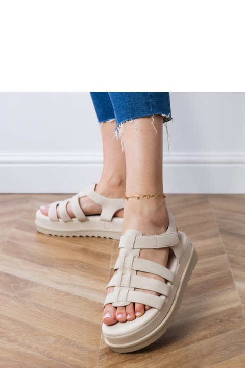 Sandały Model Hartos PL363 Beige - PRIMO PRIMO Sandały Model Hartos PL363 Beige - PRIMO PRIMO