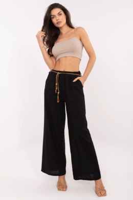 Spodnie Damskie Model MO-SP-9806.66 Black - Italy Moda Italy Moda