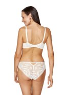 Biustonosz push up Biustonosz Usztywniany Model Eclipse B5 Cream - Gorteks Gorteks Biustonosz push up Biustonosz Usztywniany Model Eclipse B5 Cream - Gorteks Gorteks