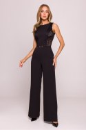 Kombinezon Model MOE866 Black - Moe Moe Kombinezon Model MOE866 Black - Moe Moe