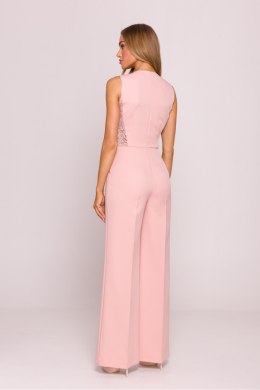 Kombinezon Model MOE866 Powder Pink - Moe Moe