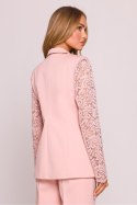 Marynarka Model MOE865 Powder Pink - Moe Moe