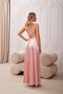 Sukienka Model Alessandra ROZ SUK0460 Pink - Roco Fashion Roco Fashion Sukienka Model Alessandra ROZ SUK0460 Pink - Roco Fashion Roco Fashion