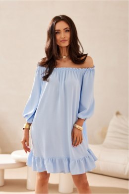 Sukienka Model Giulia BLE SUK0523 Błękit - Roco Fashion Roco Fashion