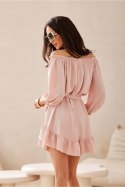 Sukienka Model Giulia PRO SUK0523 Pink - Roco Fashion Roco Fashion