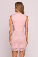 Sukienka Model MOE864 Powder Pink - Moe Moe