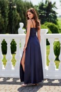 Sukienka Model Salma GRA SUK0462 Navy - Roco Fashion Roco Fashion