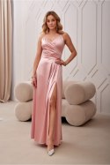 Sukienka Model Salma ROZ SUK0462 Pink - Roco Fashion Roco Fashion