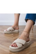 Sandał Klapki Model Juko PL365 Beige - PRIMO PRIMO