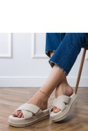 Sandał Klapki Model Juko PL365 Beige - PRIMO PRIMO