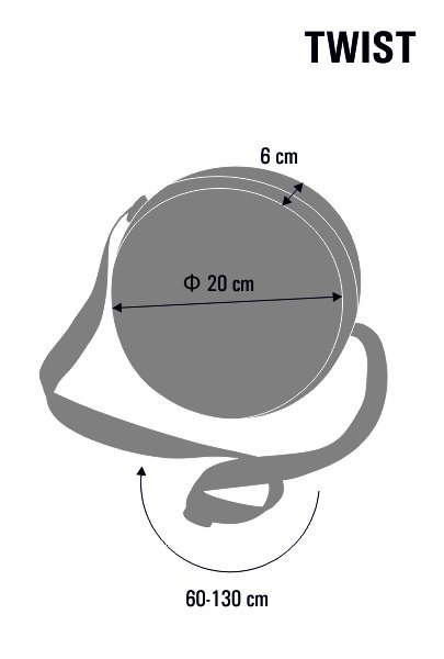 Torba filcowa TWIST Krokus Torba filcowa TWIST Krokus