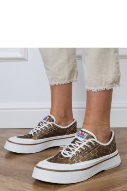 Trampki Model Greta FY-110 Brown - PRIMO PRIMO