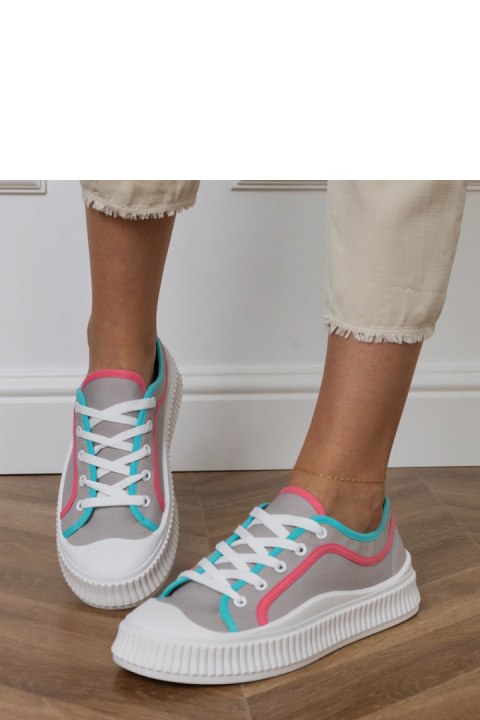 Trampki Model Salis FY-111 Grey - PRIMO PRIMO Trampki Model Salis FY-111 Grey - PRIMO PRIMO