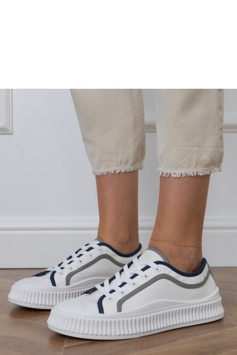 Trampki Model Salis FY-111 White - PRIMO PRIMO Trampki Model Salis FY-111 White - PRIMO PRIMO