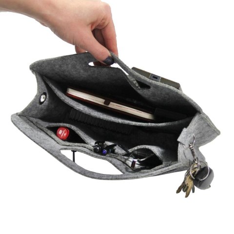 Organizer filcowy do torebki Plume Organizer filcowy do torebki Plume