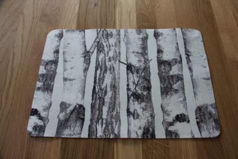 Podkładka - BRZOZY - 29 cm x 42 cm Podkładka - BRZOZY - 29 cm x 42 cm