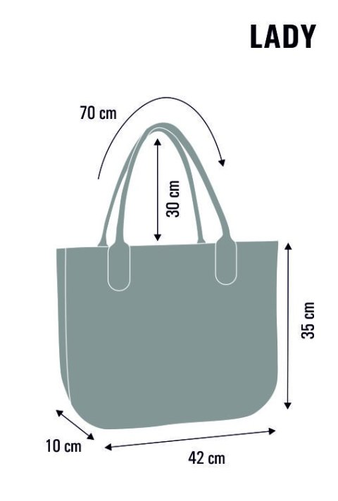Torba filcowa LADY XL - Matylda Torba filcowa LADY XL - Matylda