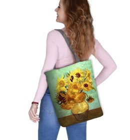 Torebka płócienna SUNNY - Sunflowers
