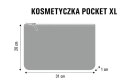 Kosmetyczka Pocket XXL antracyt Oberek Kosmetyczka Pocket XXL antracyt Oberek