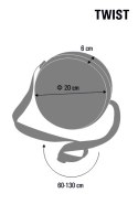Torba filcowa TWIST ANTRACYT Barcelona Torba filcowa TWIST ANTRACYT Barcelona