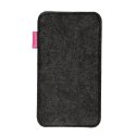 Etui na smartfon antracyt Livia Etui na smartfon antracyt Livia