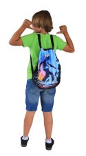 Wodoodporny, lekki Worek - Plecak miejski z nadrukiem - Skater Wodoodporny, lekki Worek - Plecak miejski z nadrukiem - Skater
