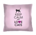 Poduszka - LOVE CATS 40x40 cm Poduszka - LOVE CATS 40x40 cm