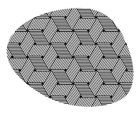 Podkładka na stół OVAL Cube Podkładka na stół OVAL Cube